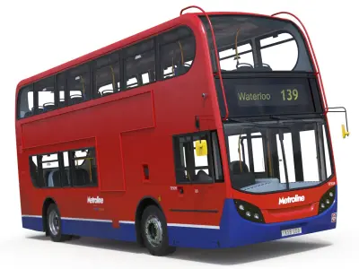  London Double Decker Bus Enviro 400 