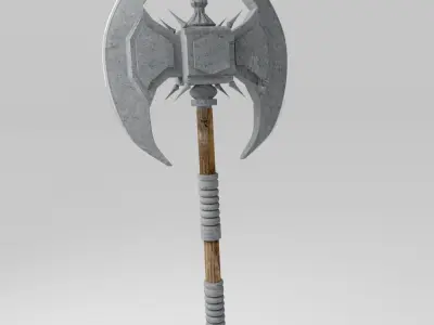 Medieval Weapon 3D model