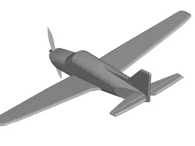 Bellanca Viking 3D model purchase