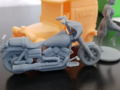 Motorcycle custom  3D print model