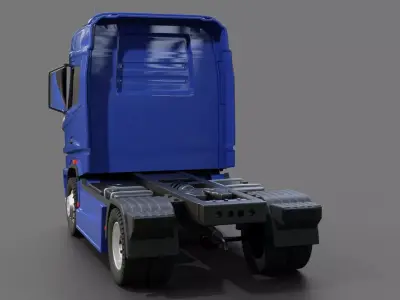 Ford F-Max Tractor 3D model