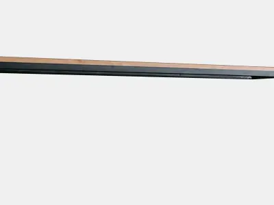 FJALLBO Wall shelf 2 Low-poly 3D model