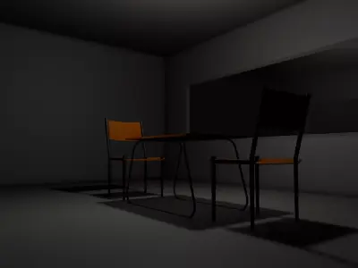 Interrogation Room 3D model purchase