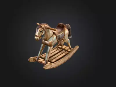 Timeless Ride Low-poly 3D model