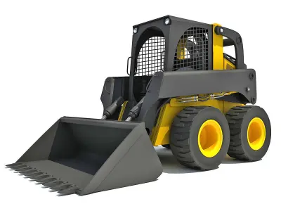 Road Construction Equipment 3D Model Pack purchase