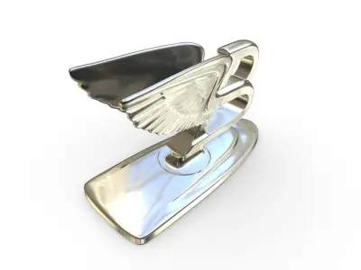 bentley logo 3D model