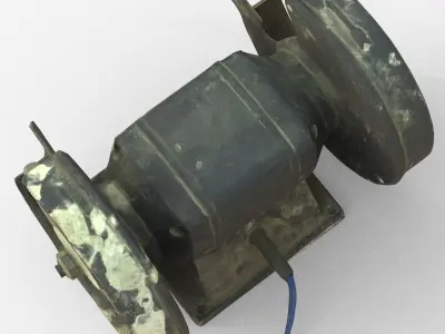 Grinder Middle Poly 3D model