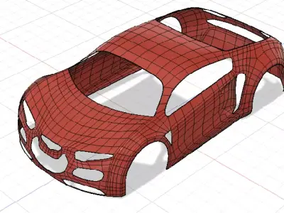 Car body Frame 3D model