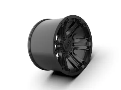 BLACK RHINO ASAGAI WHEEL RIM 3D print model