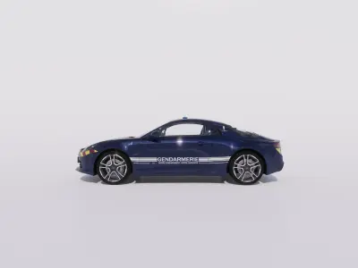 gendarmerie ALPINE A110 3D model