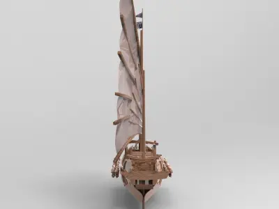 Renaissance Ships 3D model