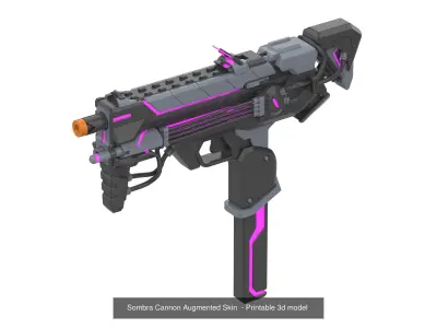  Overwatch Weapons - Part 2 - 13 Printable models - Personal Use 3D Model Pack
