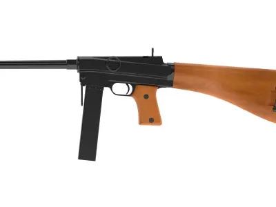 MAS-38 airsoft gun 3D model