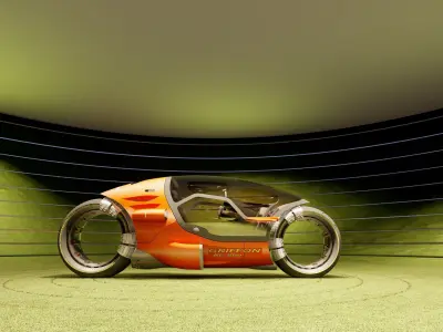 modern bike  3D model