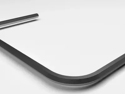 C Shaped Allen Wrench 3D model