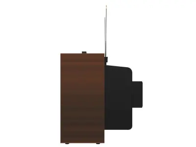 Old color TV 3D model