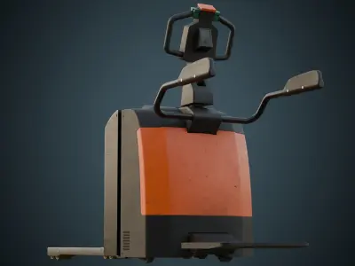 Rider Stacker 1B Low-poly 3D model