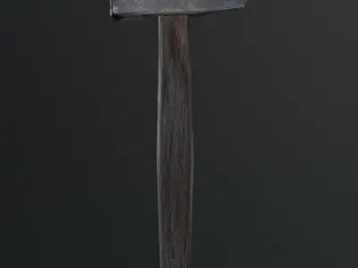 Hammer PBR Game-Ready Model Low-poly 3D model