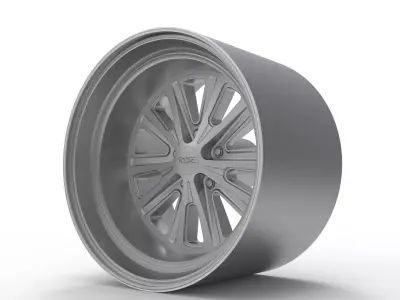 FOOSE ASCOT WHEEL 3D PRINT MODEL  3D print model