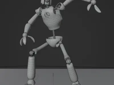 Robot Free 3D model buy