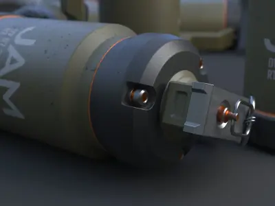 grenade 3D model 12