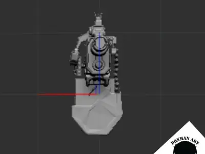 M91 SCALE 1 12 FOR ACTION FIGURES 3D print model