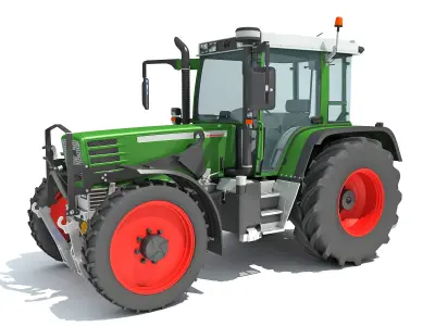 Tractor 3D model