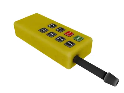 Crane Remote Control 3D model