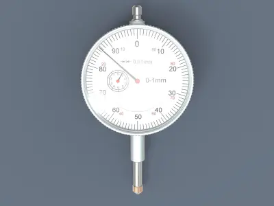 Dial indicator 3D model