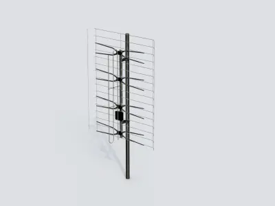 Antenna 05 Low-poly 3D model