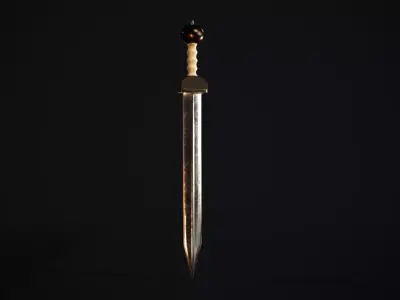 Gladius sword Low-poly 3D model purchase