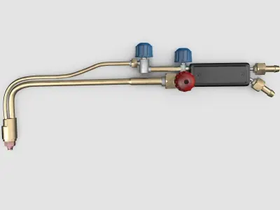 Cutting torch 3D model purchase