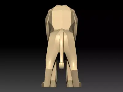The Lion 3D model