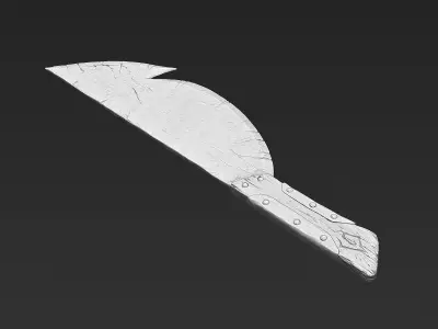 Zbrush Sword 01 3D model
