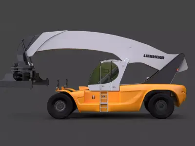 Liebherr Reachstacker LRS 645 3D model