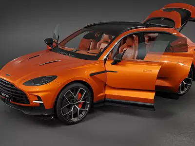 2026 Aston Martin DBX707 3D model