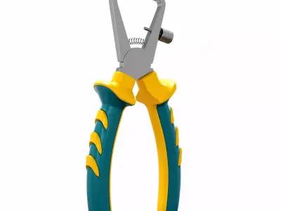 Alicate Descascador Prensar 3D model