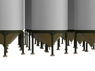 Fermentation Tanks 3D model