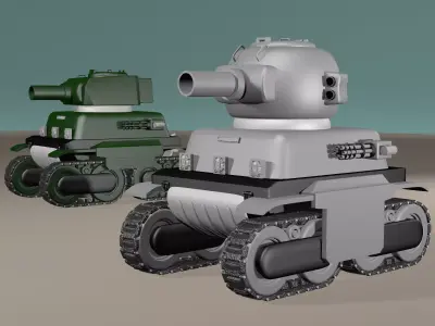 Super Tank 3D model
