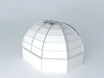 Skylite 2 olympic dome Free 3D model