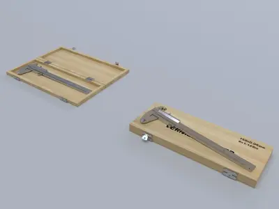 Vernier Caliper 3d model 3D model