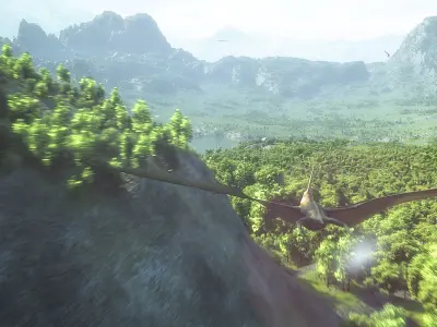 Dinosaur Habitat 3D model