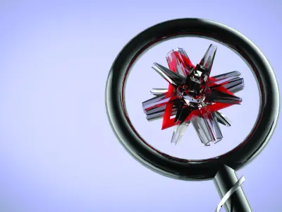 DEVILS WINGS STICK  3D model