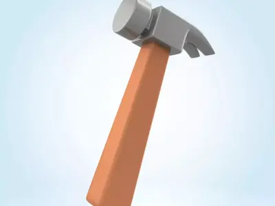 Claw Hammer 3D model