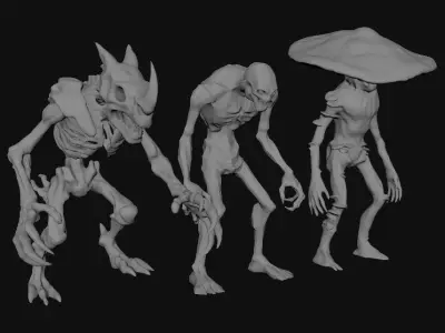 Creature 3D model 53