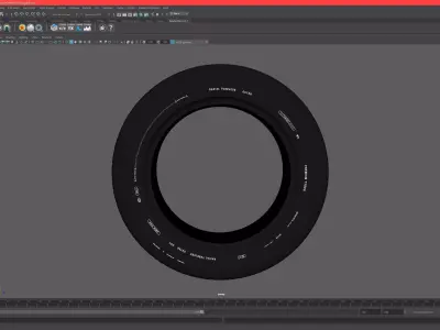 Full Detail high poly TIRE 3D model