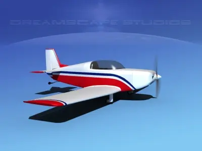 Ken Rand KR-2 V09 3D model