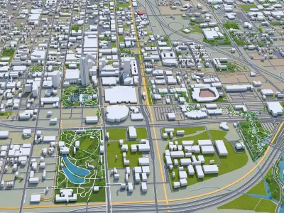 Oklahoma Oklahoma USA 3D model