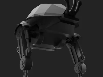 Military Robot 3D model purchase