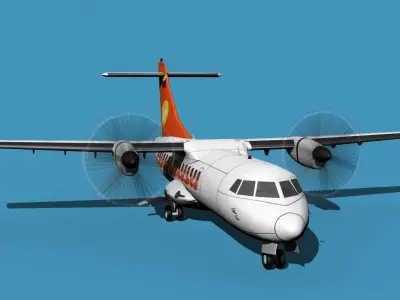 ATR-42-320 Conviasa 3D model